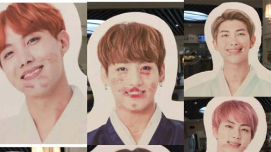 BTS Gets Covered In Kisses...How?!
