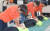 2016년 부산에서 열린 &#39;제3회 초등학생 심폐소생술 경연대회&#39;에 참가한 학생들이 평소 익힌 심폐소생술 실력을 뽐내고 있다. 기사와 직접적인 관계 없는 사진 [중앙포토]