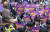 화해·치유재단 해산 촉구   (서울=연합뉴스) 김주성 기자 = 10일 오후 서울 종로구 옛 일본대사관터 앞에서 열린 &#39;제1356차 일본군 성노예제 문제해결을 위한 정기 수요시위&#39;에서 참가자들이 화해·치유재단의 해산을 촉구하고 있다. 2018.10.10   utzza@yna.co.kr (끝) <저작권자(c) 연합뉴스, 무단 전재-재배포 금지>
