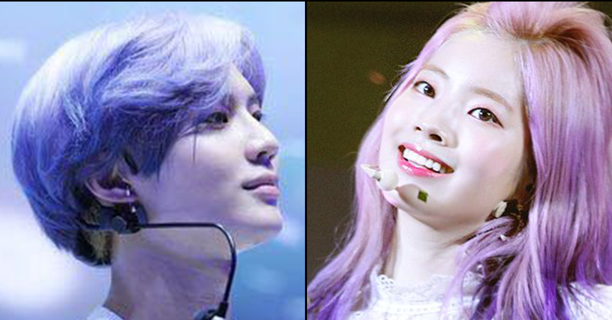 PHOTOS: Idols With Gorgeous Purple Hair!