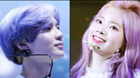 PHOTOS: Idols With Gorgeous Purple Hair!