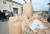 전남 해남군 화원면 미곡종합처리장(RPC) 앞에 쌓인 수매용 쌀. 프리랜서 장정필