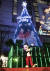 28일 오후 서울 롯데백화점 소공동 본점에서 미키마우스가 크리스마스 트리 점등식을 하고 있다. [연합뉴스]
