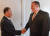 지난 5월 미국 뉴욕에서 열렸던 김영철 북한 노동당 부위원장(왼쪽)과 폼페이오 미 국무장관의 고위급 회담