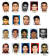 미국 FBI가 공개한 9·11 테러범들의 사진. [WP 캡처]