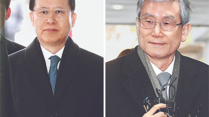 [사진] 박병대·고영한 전 대법관 구속영장 기각