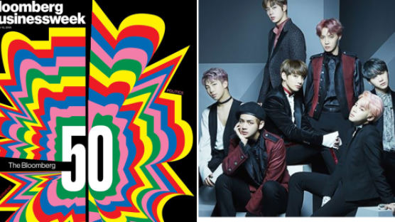 BTS Makes the Bloomberg 50! First For Korean Singer