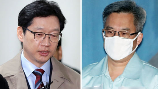 법정서 김경수 다시 만난 드루킹, "허락 없이 댓글 조작 가능하겠냐"