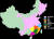 중국어 사투리 지도. Mandarin=북방방언, Wu=오방언, Gan=감방언, Xiang=상방언, Cantonese=월방언, Hakka=객가방언, Min=민방언. [사진 www.chinalanguage.com]