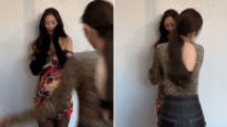 Who Is This IDOL Running Up to JENNIE for a Hug?