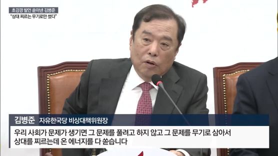 "세월호 참사 무기로만 썼다"···달라진 김병준 독설, 왜