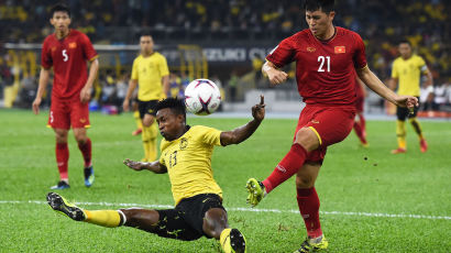 [속보] 말레이시아, 후반 15분 동점골…베트남과 2-2