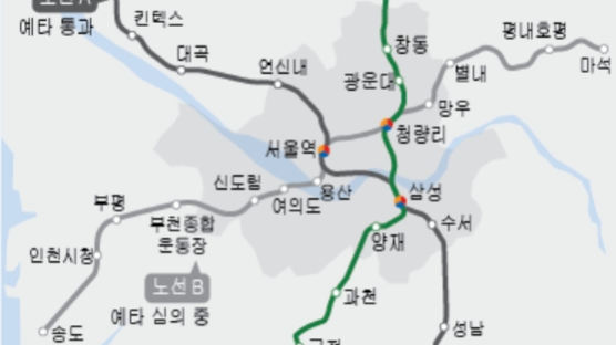 ‘운정∼동탄’ GTX A노선·신안산선 실시협약안 민투심의위 의결