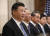 시진핑 중국 국가주석이 지난 1일 아르헨티나에서 열린 미국과 중국의 정상회담장에서 말하고 있다. [AP=연합뉴스]
