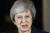 12일 영국 런던 다우닝가 10번지 관저 앞에서 연설을 하는 테레사 메이 영국 총리. [AP=연합뉴스]