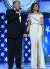 트럼프 대통령과 부인 멜라니아가 2016년 취임을 축하는 행사에 참석한 모습 