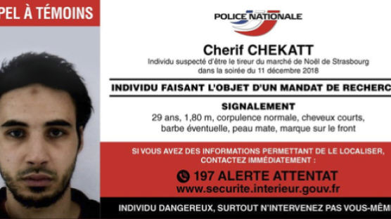 프랑스 경찰 “스트라스부르 총격범 사살”