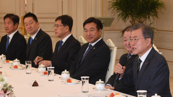 文 대통령, 日 의원들 만나 “일본 기업에 대한 개인청구권까지 소멸된건 아니야"