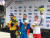 14일 스켈레톤 월드컵 2차 대회에서 동메달을 딴 윤성빈(오른쪽). [사진 올댓스포츠]