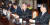 문재인 대통령(오른쪽 두 번째)이 17일 오후 청와대 여민관에서 열린 수석보좌관회의를 주재하고 있다. [청와대사진기자단]