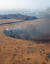 13일 오후 3시쯤 경기 화성시 송산면 고정리 공룡알 화석산지 인근 갈대밭에서 화재가 발생했다. [사진 경기도소방재난본부]