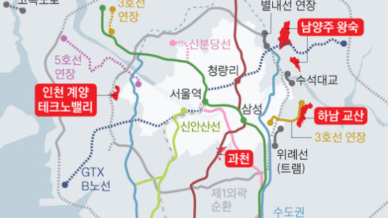 [뉴스분석]신도시 운명 GTX가 가른다…입주 2~3년 뒤 완공될 듯