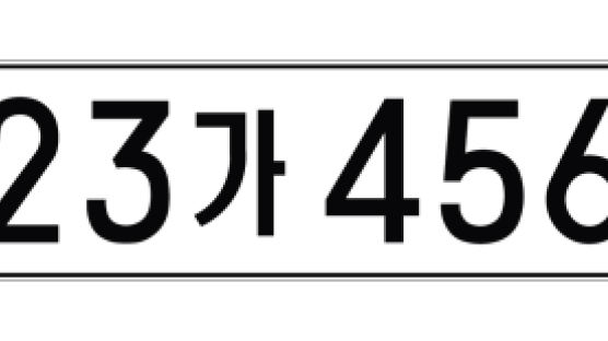 내년 9월 자가용 번호판 이렇게 달라집니다