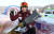 평창올림픽 스노보드 은메달리스트 이상호가 22일 평창 휘닉스 스노우파크에서 열린 ‘컬러라이딩’에 참가했다. 평창=[임현동 기자]