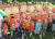지난 9월 제22회 장기기증의 날 기념 초록리본 걷기대회에서 참가자들이 기념촬영을 하고 있다. [뉴스1]