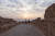 이스라엘 마사다 요새에 올라 사해 너머로 떠오른 태양을 보는 여행자들. [중앙포토]
