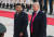 시진핑 중국 국가주석과 도널드 트럼프 미 대통령 (2017년 베이징) [EPA]