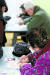 지난 24일 경기도 안산시 단원치매안심센터에서 치매 예방 수업인 &#39;인지 강화 교실&#39;에 참여한 노인들이 화투 그림에 색칠하고 있다. 장진영 기자 