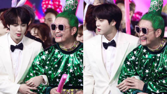 Life of the Party BTS JIN Brings Out the Idol in the Hidden in the Back For a Chance to Enjoy the Spotlight 