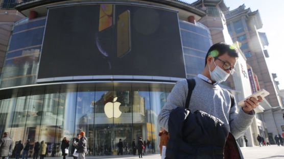 중국인 아이폰 보이콧, 결국 애플을 쳤다