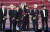제33회 골든디스크어워즈가 5~6일 서울 고척스카이돔에서 열렸다. 왼쪽은 2년 연속 음반 부문 대상을 수상한 방탄소년단. [사진 골든디스크어워즈]