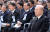 2006년 10월 서울 경복궁 앞뜰에서 진행된 고 최규하 전 대통령 국민장 영길식에 참석한 전두환 전 대통령[중앙포토]