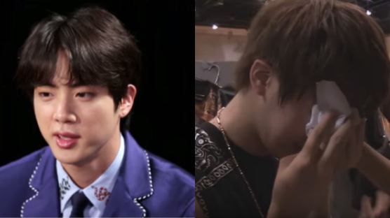 Why BTS JIN Cried After First Performance?