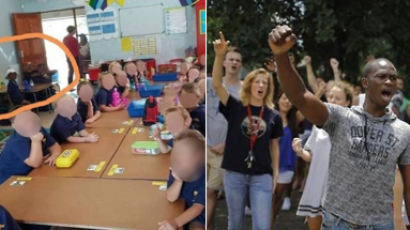 사진1장서 시작된 인종차별 논란…남아공 초등교실서 흑인 학생만 분리