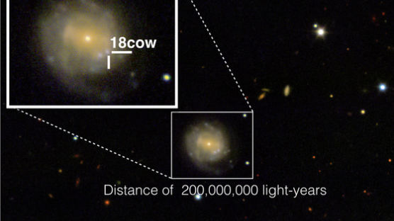 6월 밤하늘 '기묘한 대폭발'은 블랙홀ㆍ중성자별 탄생 순간