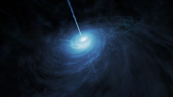 태양보다 600조배 밝다···허블, 가장 눈부신 블랙홀 발견
