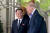 2018년 6월 1일 백악관을 방문한 김영철 북한 노동당 부위원장이 트럼프 대통령과 대화하고 있다.[AP=연합뉴스]