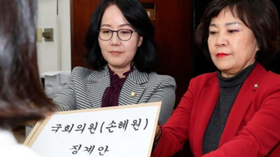 한국당 “손혜원, 맹탕 기자회견…의원직 내려놓고 수사받아야”