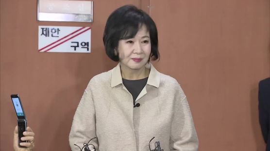 "목포 나올지 왜 안묻냐" 되레 기자에 질문한 손혜원 