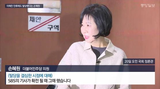 "지도부가 손혜원 들러리"···홍영표 '회견 동행' 구설수