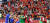 베트남 축구대표팀 선수들이 20일 아랍에미리트 두바이에서 열린 아시안컵 16강 요르단과 경기 승부차기에서 승리한 후 기뻐하고 있다.[뉴스1]