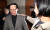 목포 부동산 투기 의혹을 받고 있는 더불어민주당 손혜원 의원이 20일 서울 여의도 국회 정론관에서 기자회견을 가진뒤 홍영표 원내대표의 어깨를 만지며 위로하고 있다. [뉴시스]