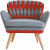 미스터펀의 1인용 의자는 미키마우스에서 영감을 받아 디자인한 덴마크 수입품