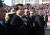 김진태 의원이 당대표 출마선언을 위해 연단에 오르고 있다. 오종택 기자