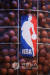 제리 웨스트 현역 시절 경기 모습을 본떠 만든 NBA 로고. [EPA=연합뉴스]