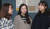 부천 상일중학교 3학년 학생들이 23일 부천 한 독서실에서 TV 드라마 SKY캐슬에 대해 이야기하고 있다. 최정동 기자